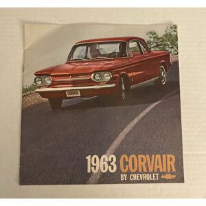 1963 Chevrolet Corvair Monza Spyder 700 500 Greenbrier Wagon Sales Brochure